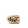 Sandalia barefoot mujer mustang free solana beige