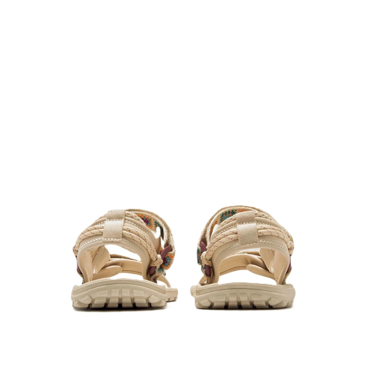 Sandalia barefoot mujer mustang free solana beige