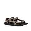 Sandalia barefoot mujer mustang free solana negro