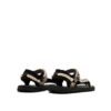 Sandalia barefoot mujer mustang free solana negro
