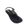 Sandalia Ipanema mujer Class Flora Negro