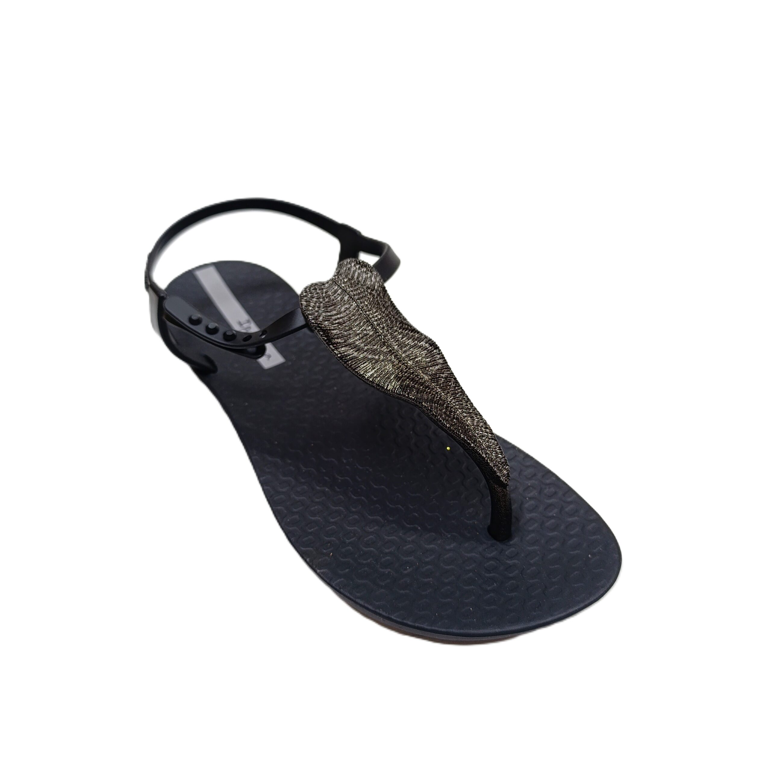 Sandalia Ipanema mujer Class Flora Negro