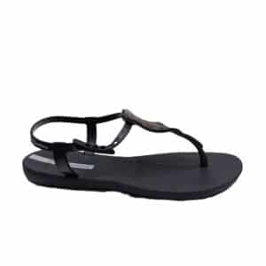 Sandalia Ipanema mujer Class Flora Negro