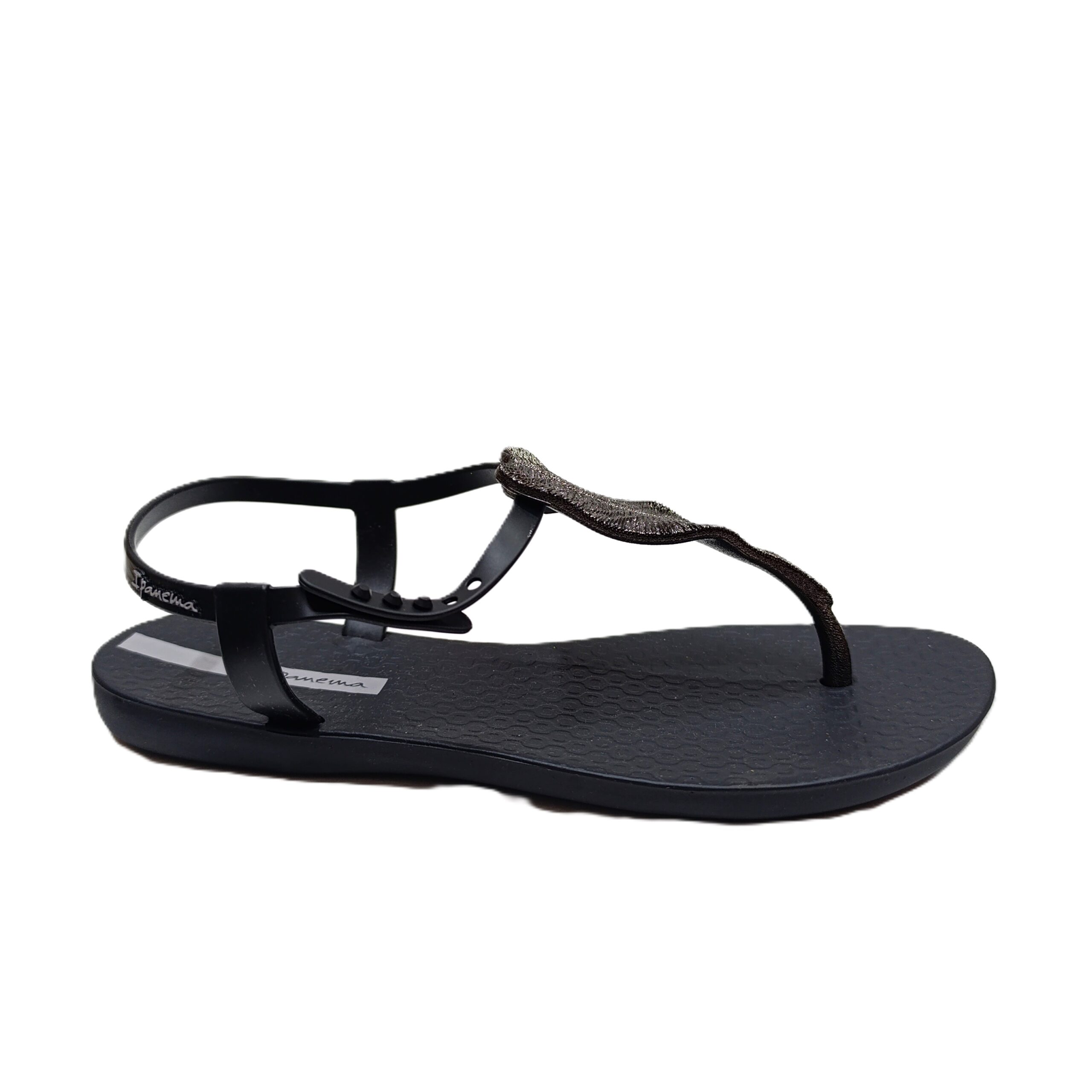 Sandalia Ipanema mujer Class Flora Negro