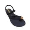 Sandalia Ipanema mujer Glam ring negro