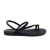 Sandalia Ipanema mujer Glam ring negro