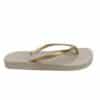 Chancla ipanema mujer anatómica beige