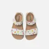Sandalia barefoot Mustang niña corazones