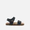 Sandalia barefoot niño mustang free azul