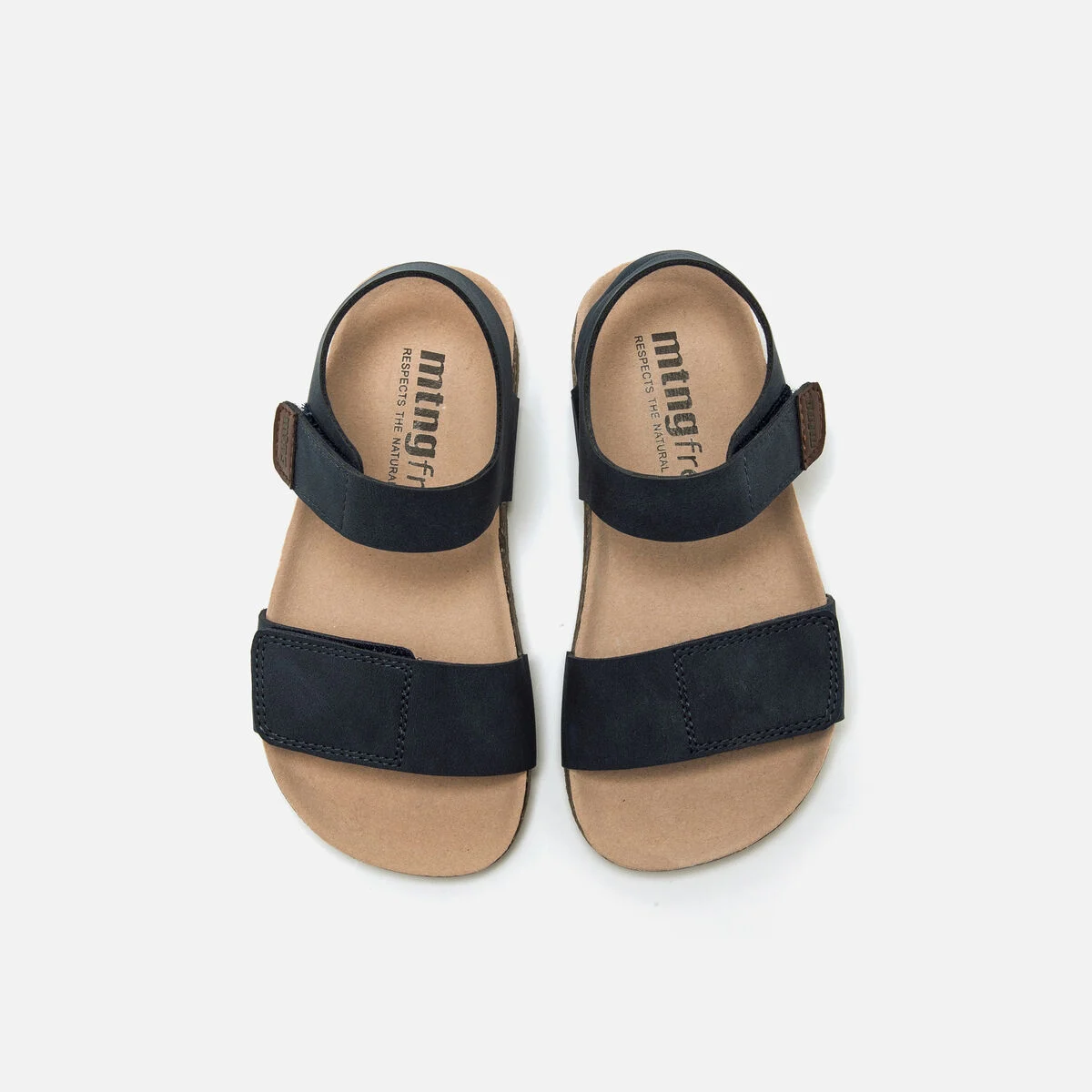 Sandalia barefoot niño mustang free azul