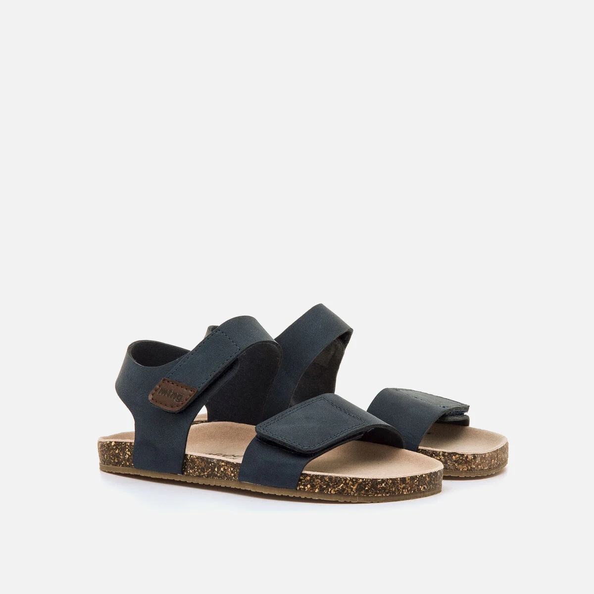 Sandalia barefoot niño mustang free azul