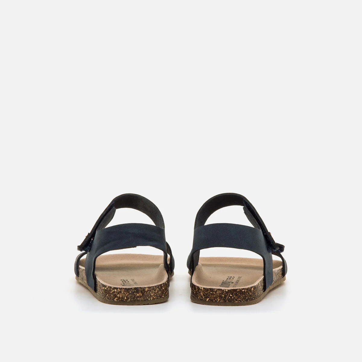 Sandalia barefoot niño mustang free azul