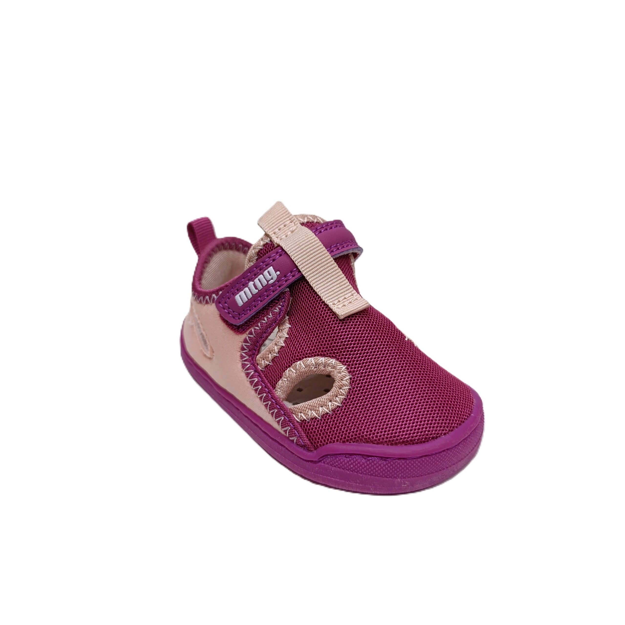 Cangrejera barefoot Mustang free bebé fucsia