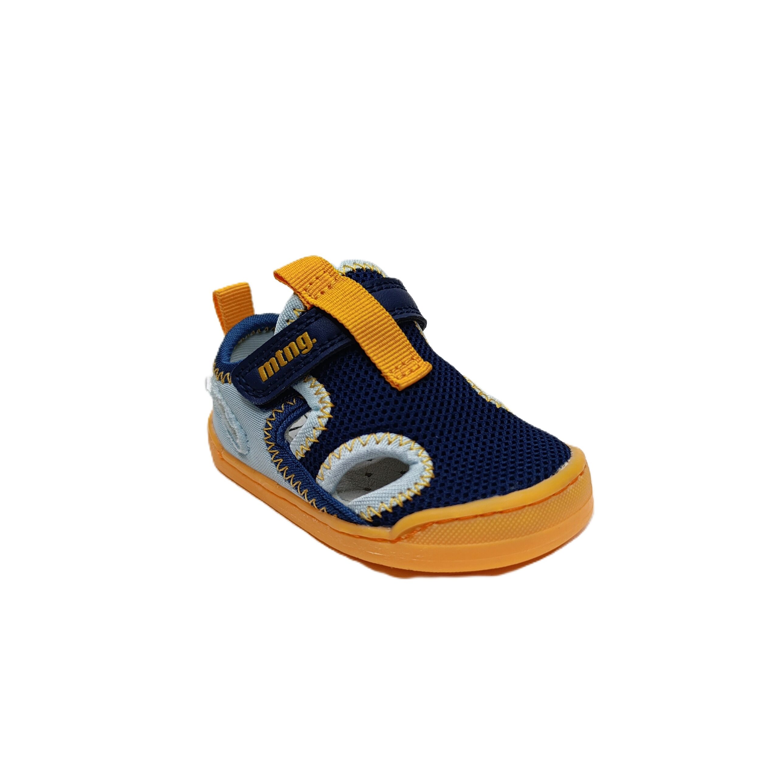 Cangrejera barefoot Mustang free bebé azul