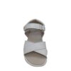 Sandalia barefoot Piruflex primeros pasos blanco