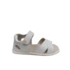 Sandalia barefoot Piruflex primeros pasos blanco