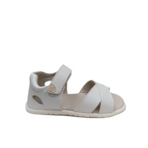 Sandalia barefoot Piruflex primeros pasos blanco