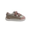 Deportiva garvalin primeros pasos niña beige/rosa
