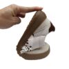 Zapatilla deportiva barefoot mustang free alask mujer beige/marrón