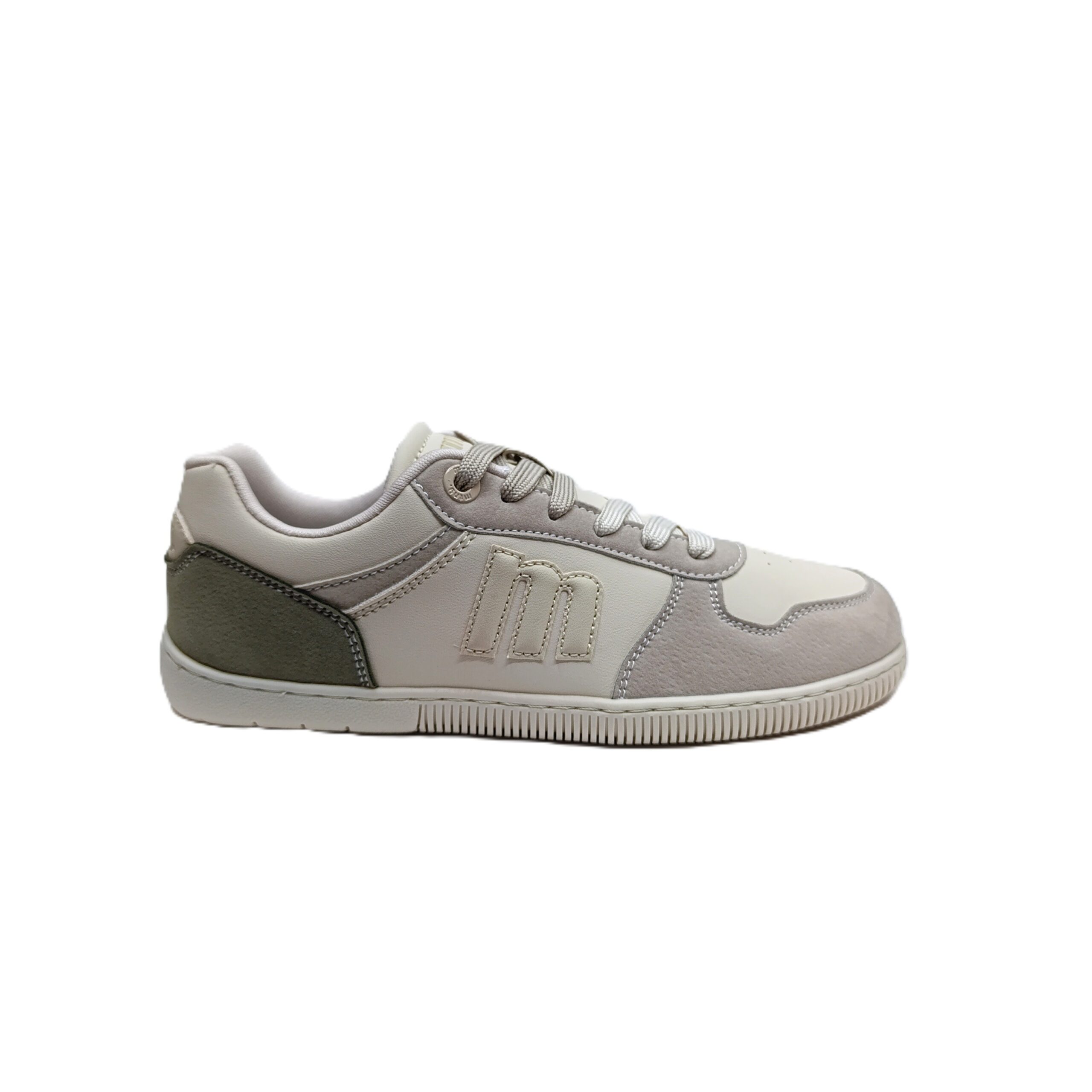 Zapatilla deportiva barefoot mujer mustang free Aria beige/kaki