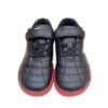 Deportiva barefoot futbol Mustang free Play negro/rojo