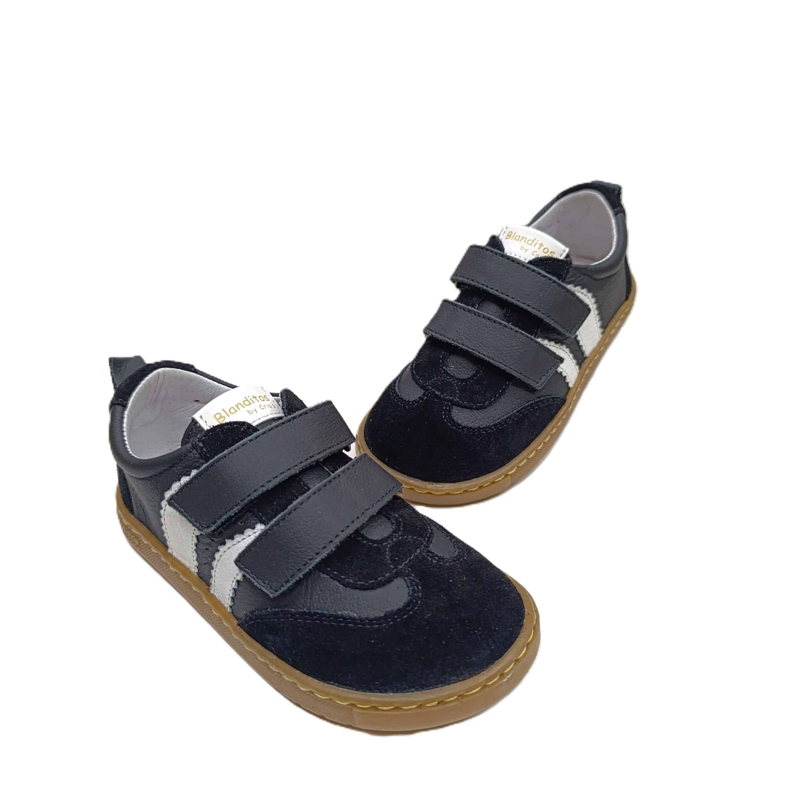 Deportiva barefoot niña Blanditos by Crio´s Delfín Negro/Blanco