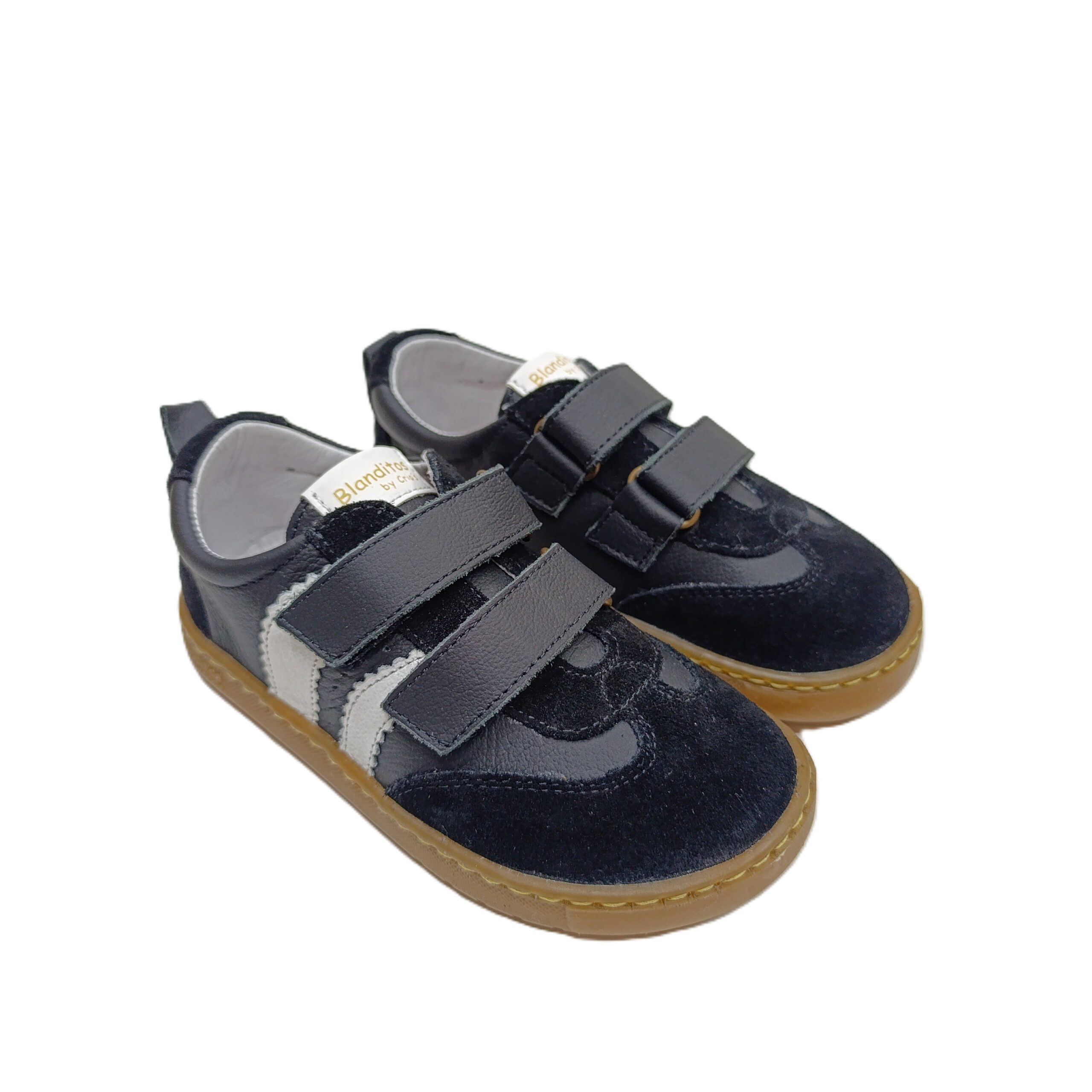 Deportiva barefoot niña Blanditos by Crio´s Delfín Negro/Blanco