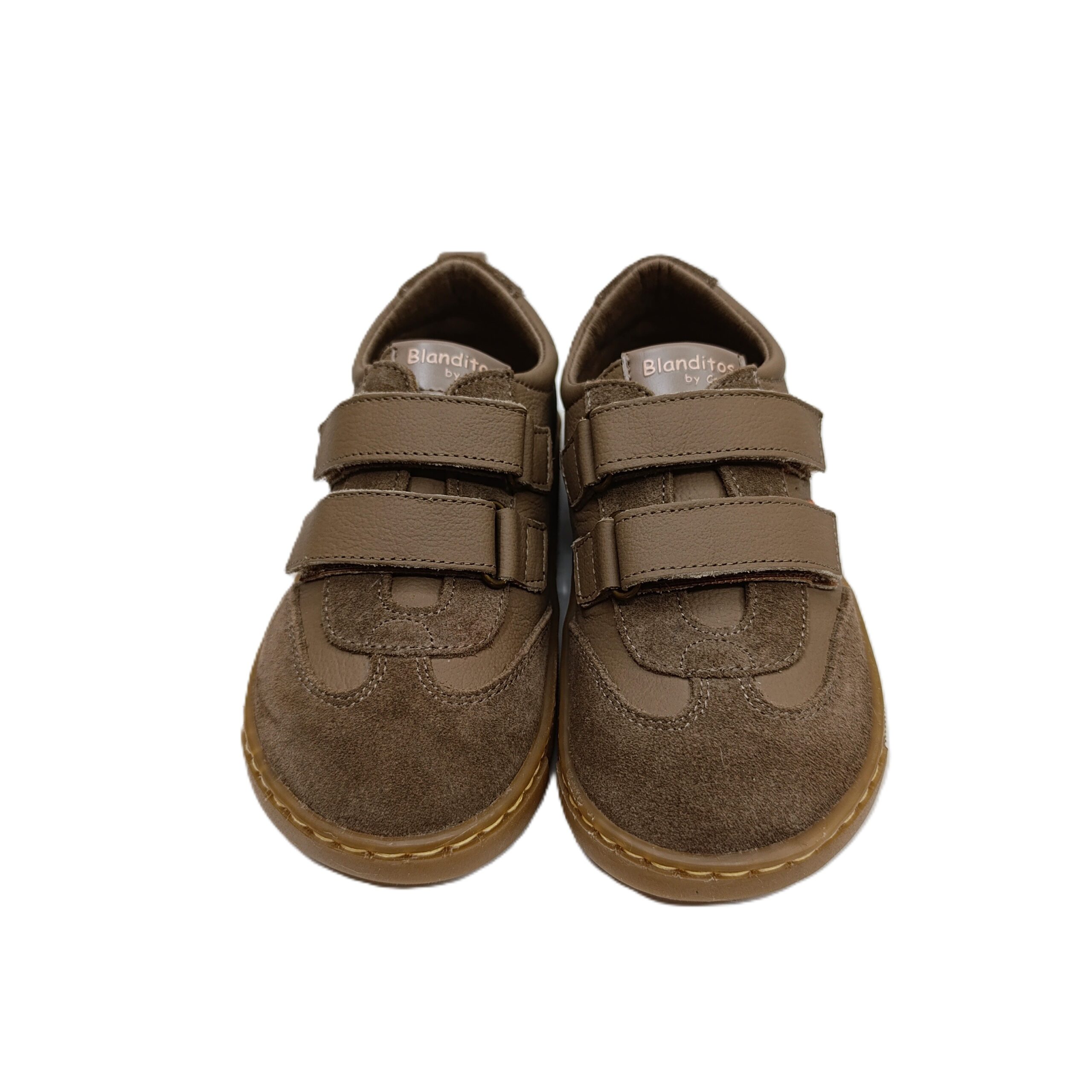 Deportiva barefoot niña Blanditos by Crio´s Delfín Visón/naranja
