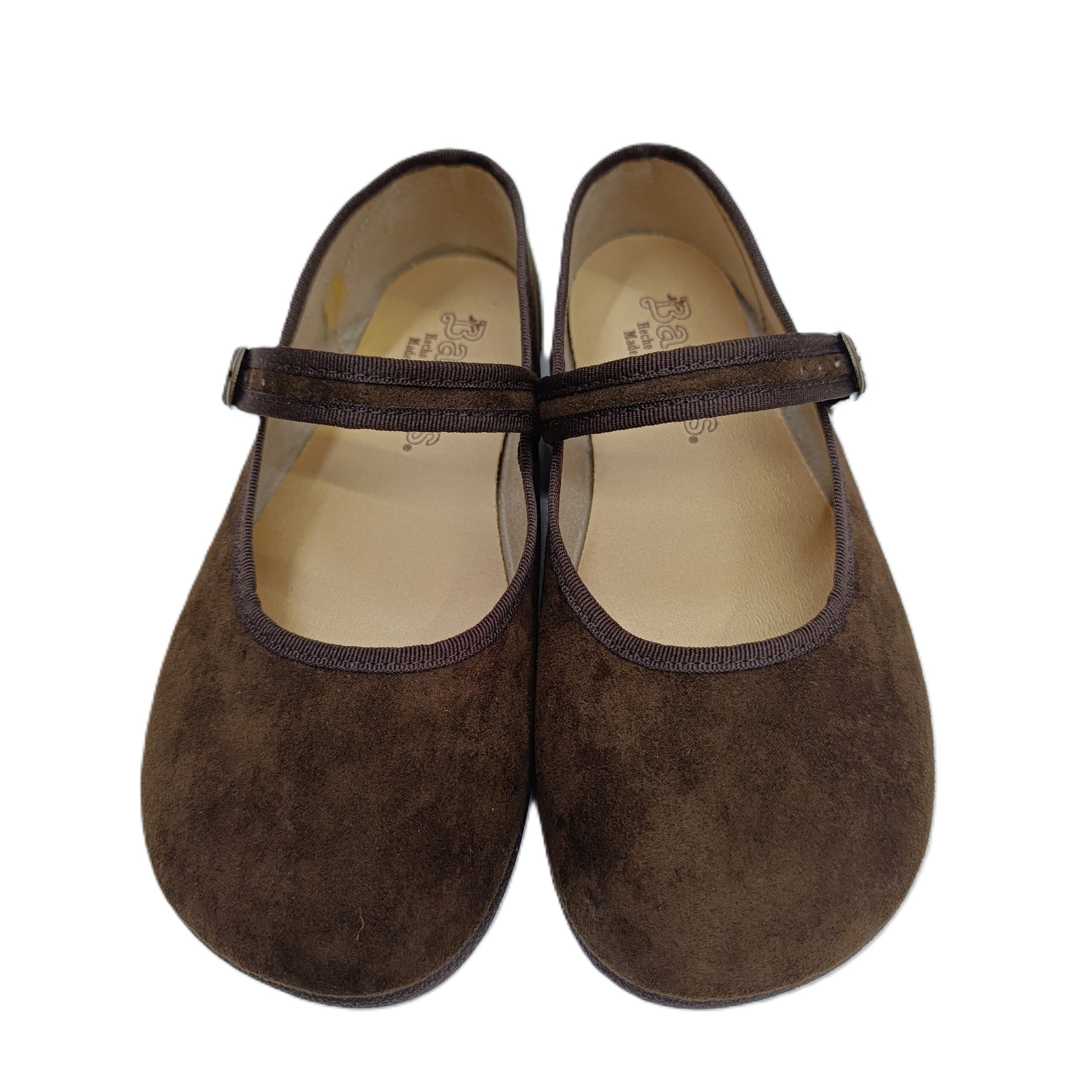 Mercedes barefoot mujer Batilas en color marrón
