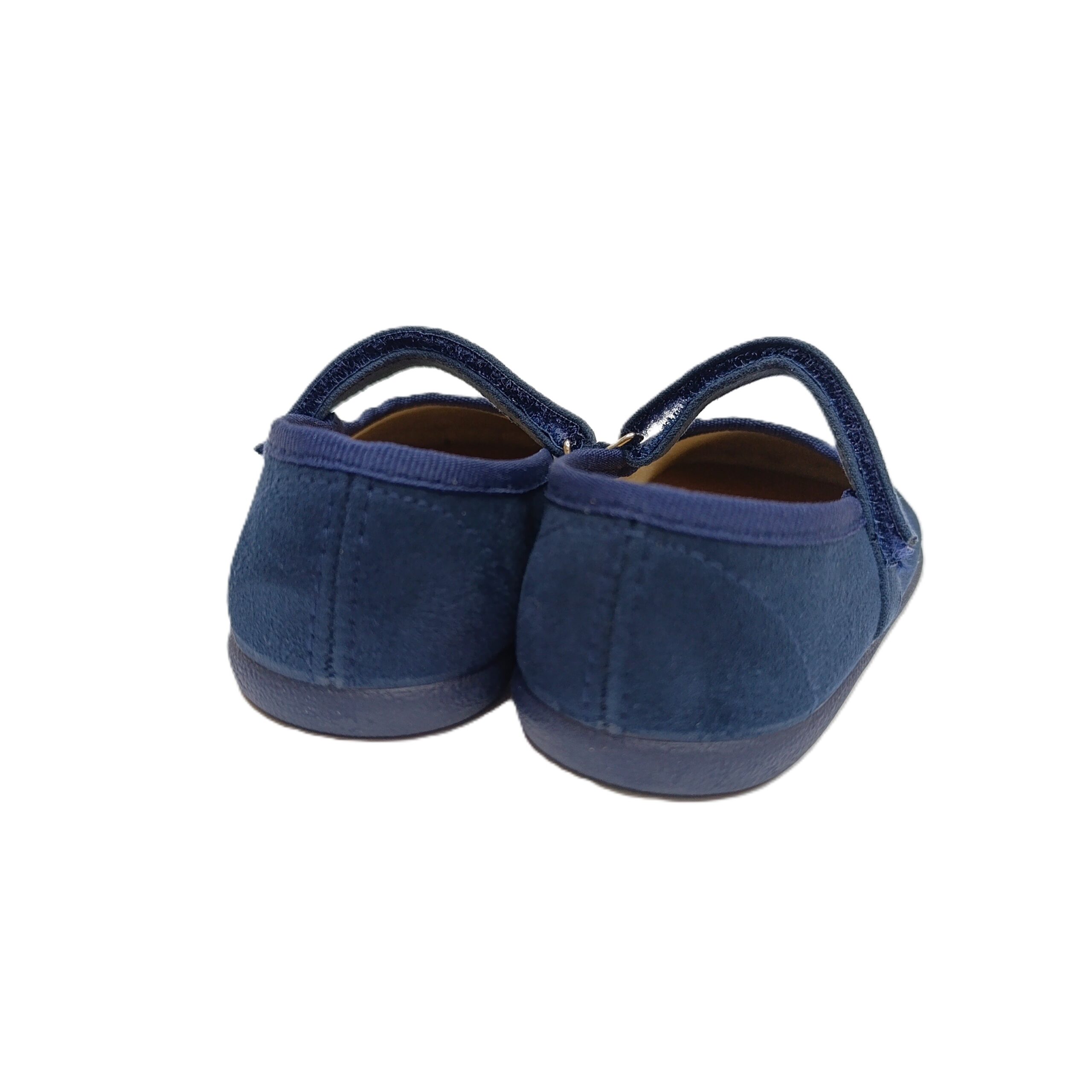 Mercedes barefoot niña Batilas azul marino