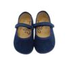 Mercedes barefoot niña Batilas azul marino