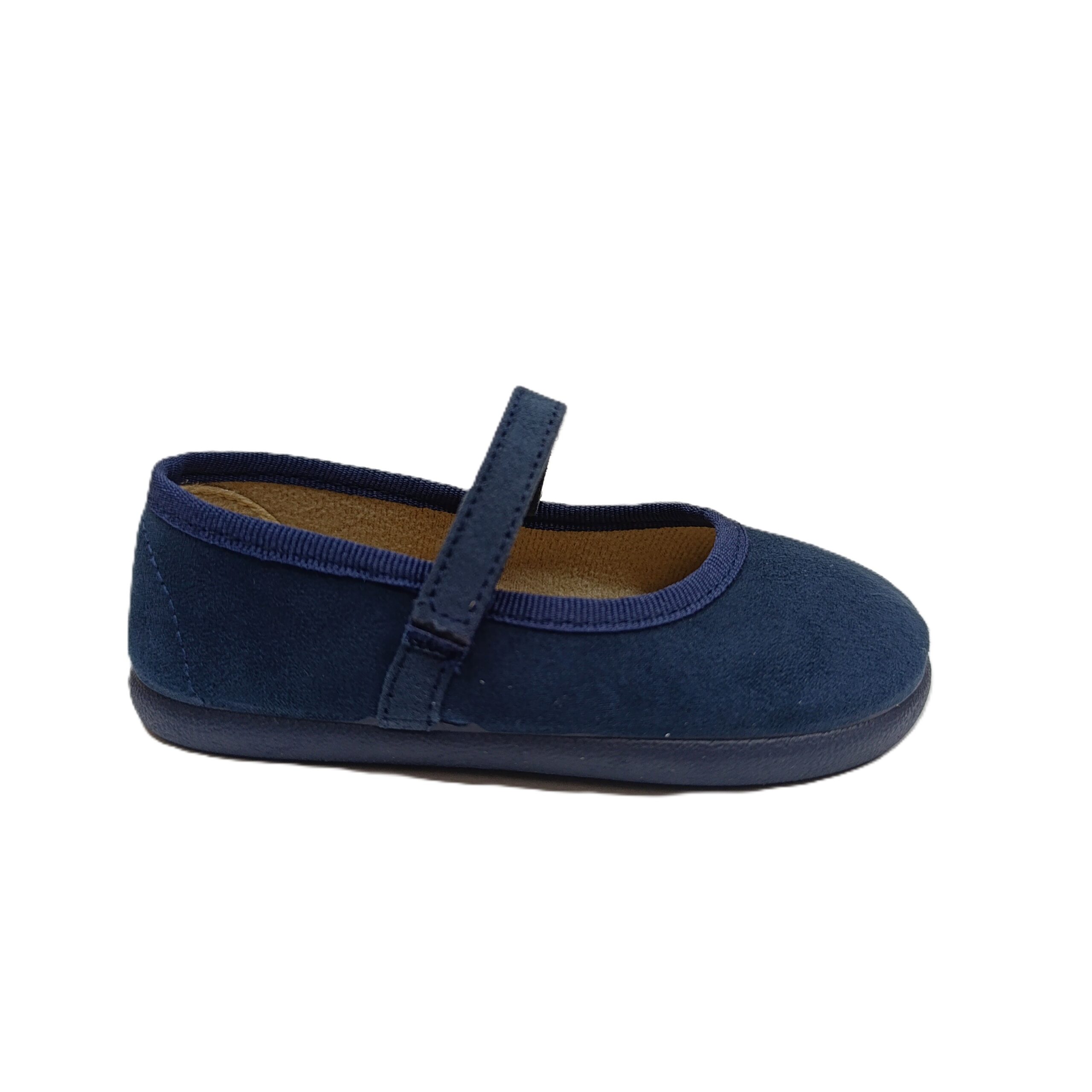 Mercedes barefoot niña Batilas azul marino