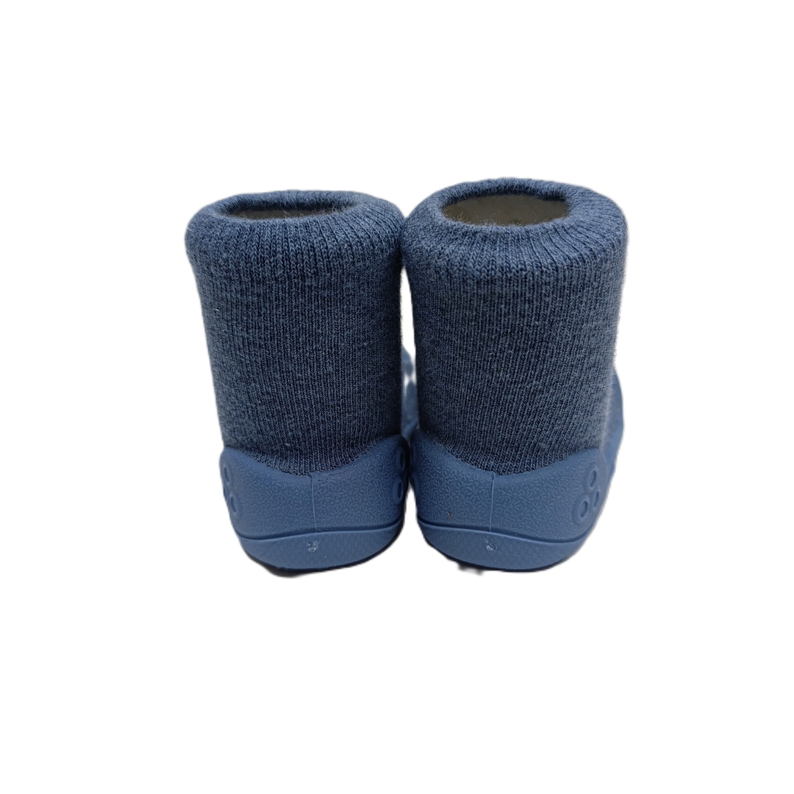 Attipas calcetín barefoot primeros pasos perro azul