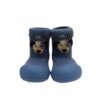 Attipas calcetín barefoot primeros pasos perro azul