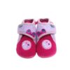 Zapatilla casa barefoot primeros pasos biohome sensorial rosa
