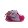 Zapatilla casa barefoot primeros pasos biohome sensorial rosa