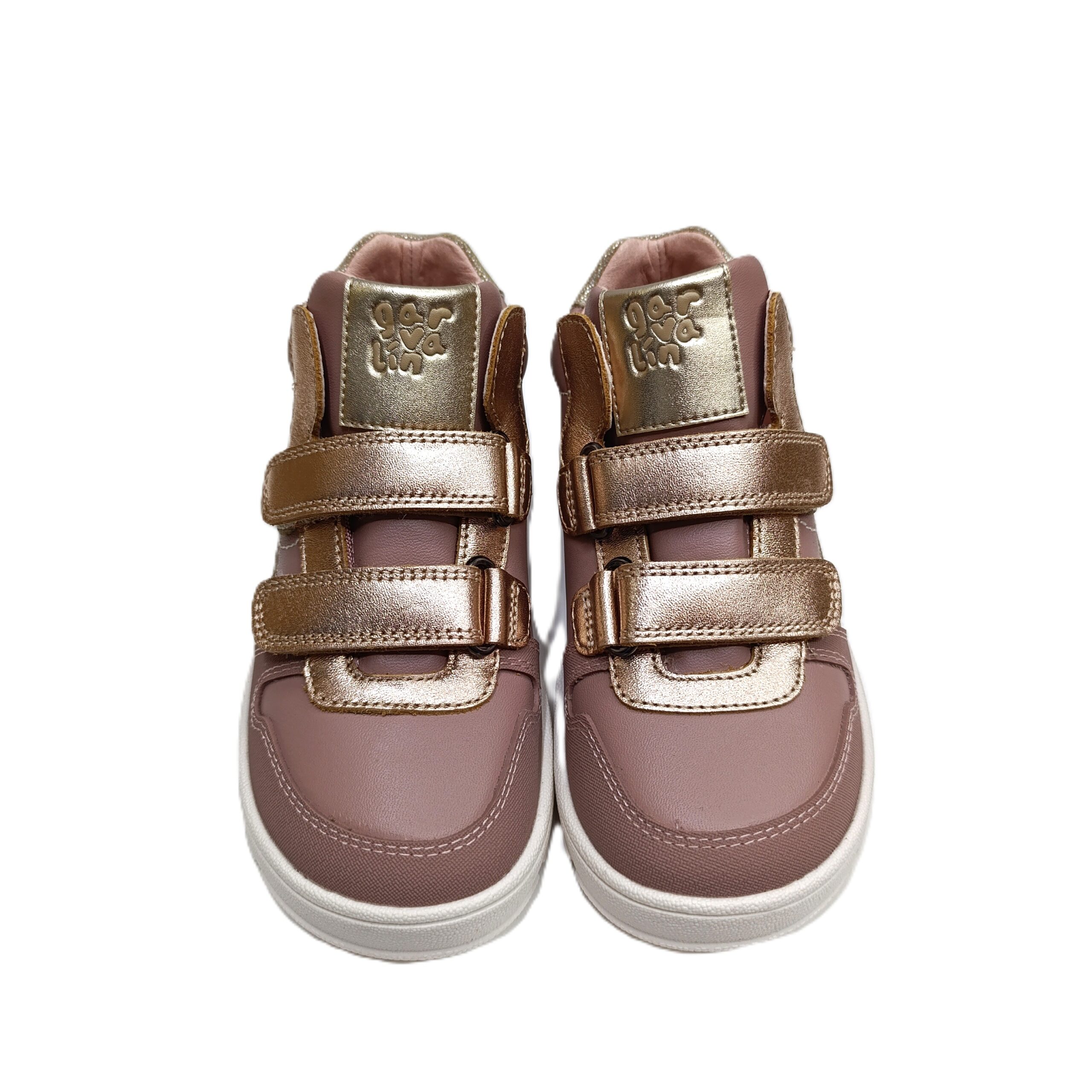 Bota deportiva barefoot niña Garvalín rosa
