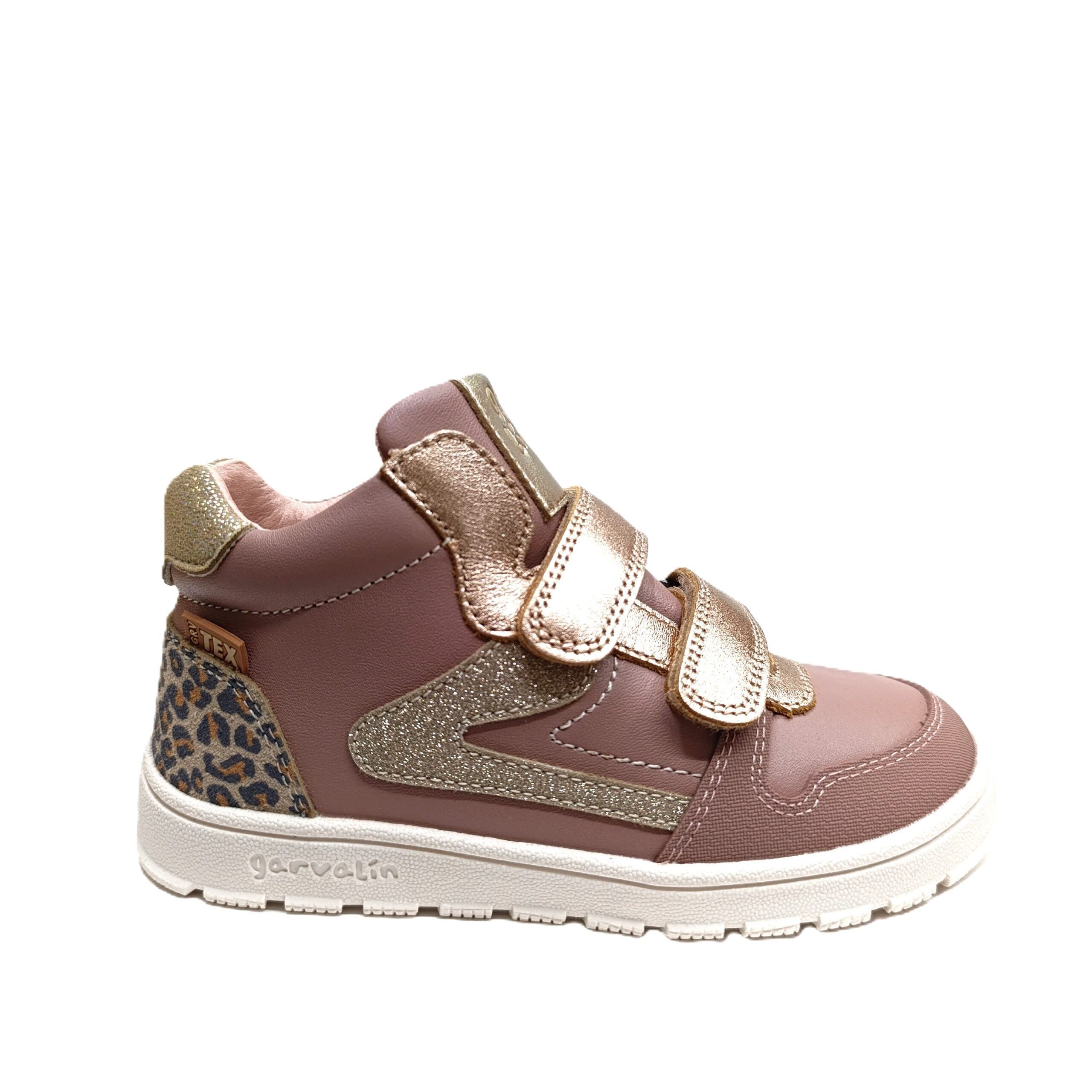 Bota deportiva barefoot niña Garvalín rosa