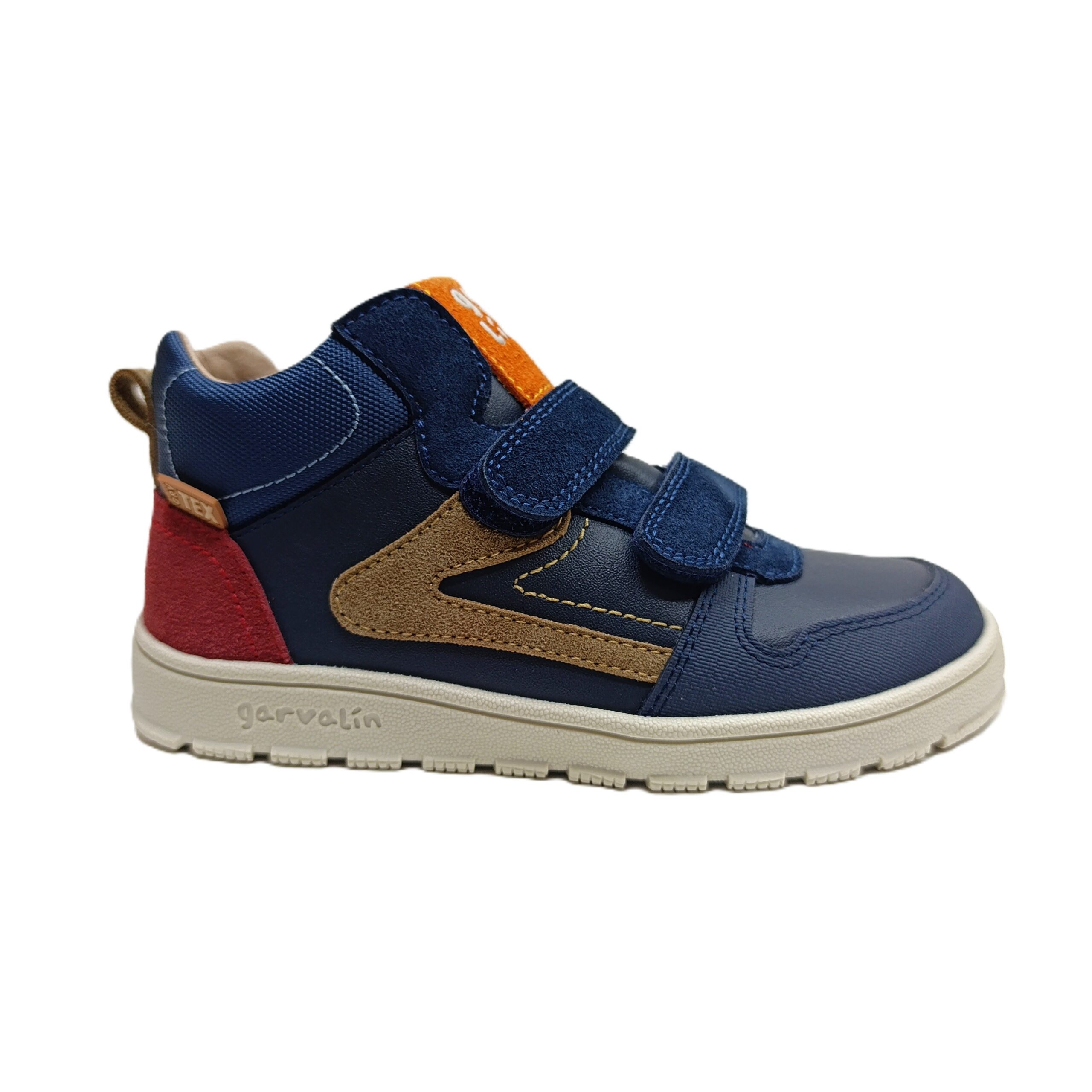 Bota deportiva barefoot niña Garvalín azul