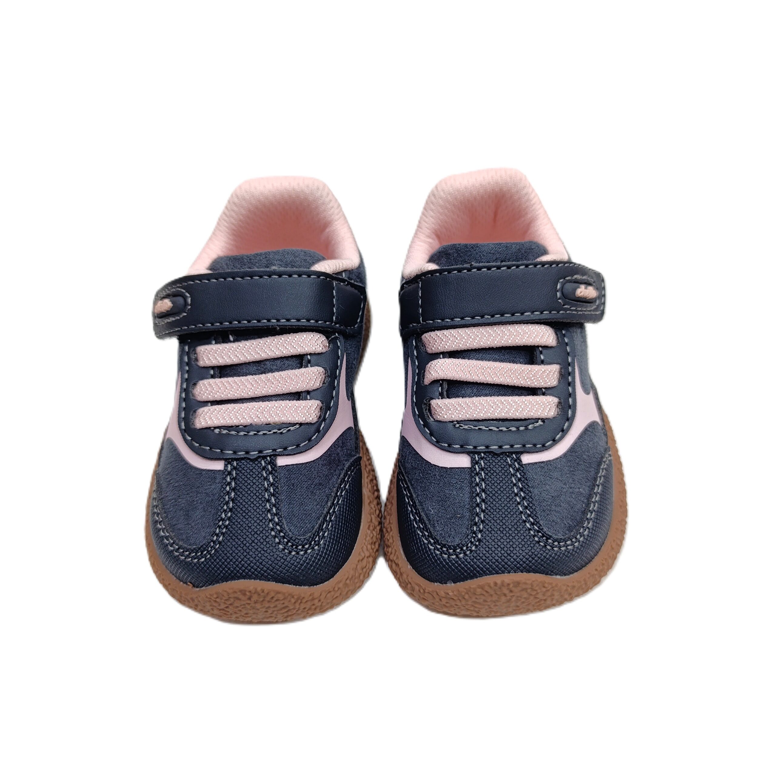 Deportiva barefoot chetto primeros pasos negro/rosa