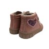 Botín barefoot urban Garvalín rosa corazón 261331