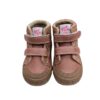 Botín barefoot urban Garvalín rosa corazón 261331