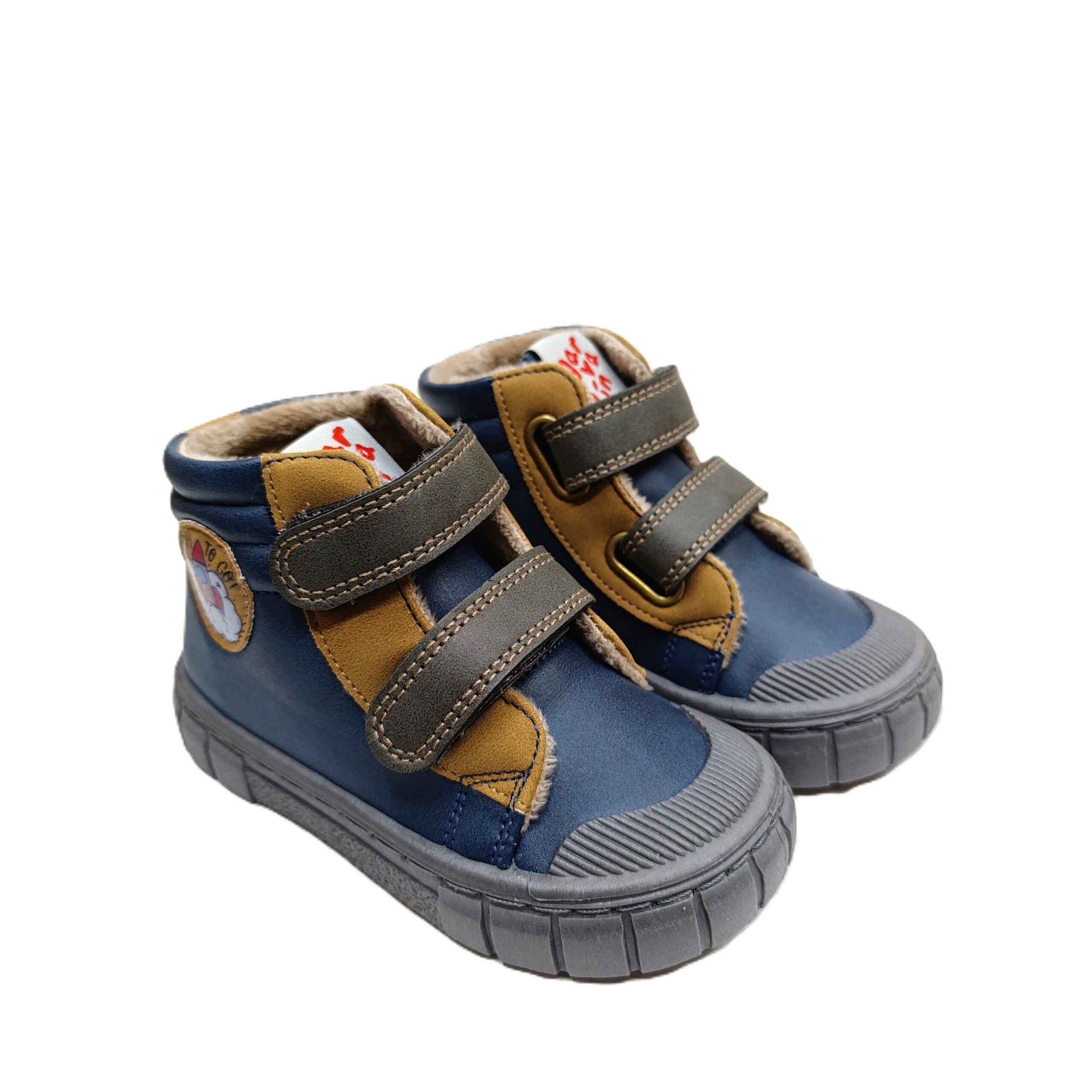 Botín barefoot urban Garvalín azul marino 261330