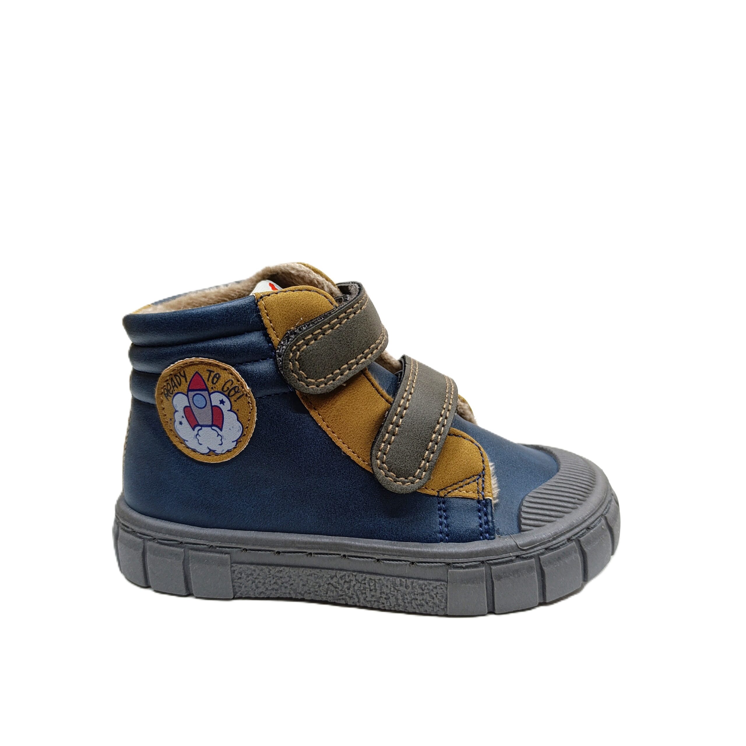 Botín barefoot urban Garvalín azul marino 261330