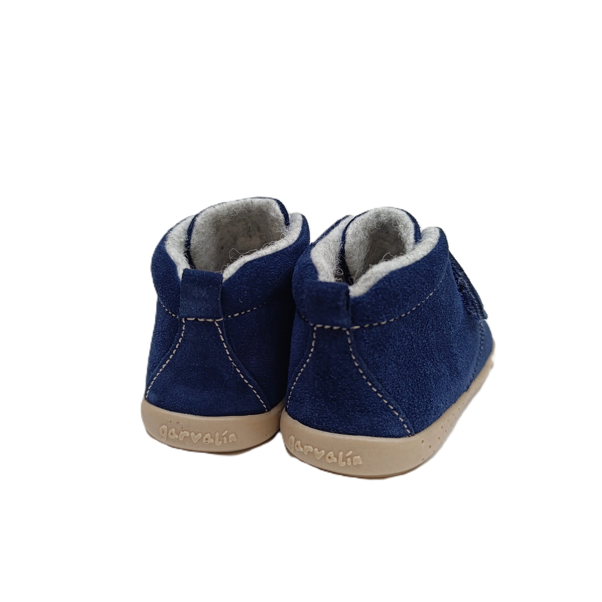 Botita bebé barefoot Garvalín Azul 261306
