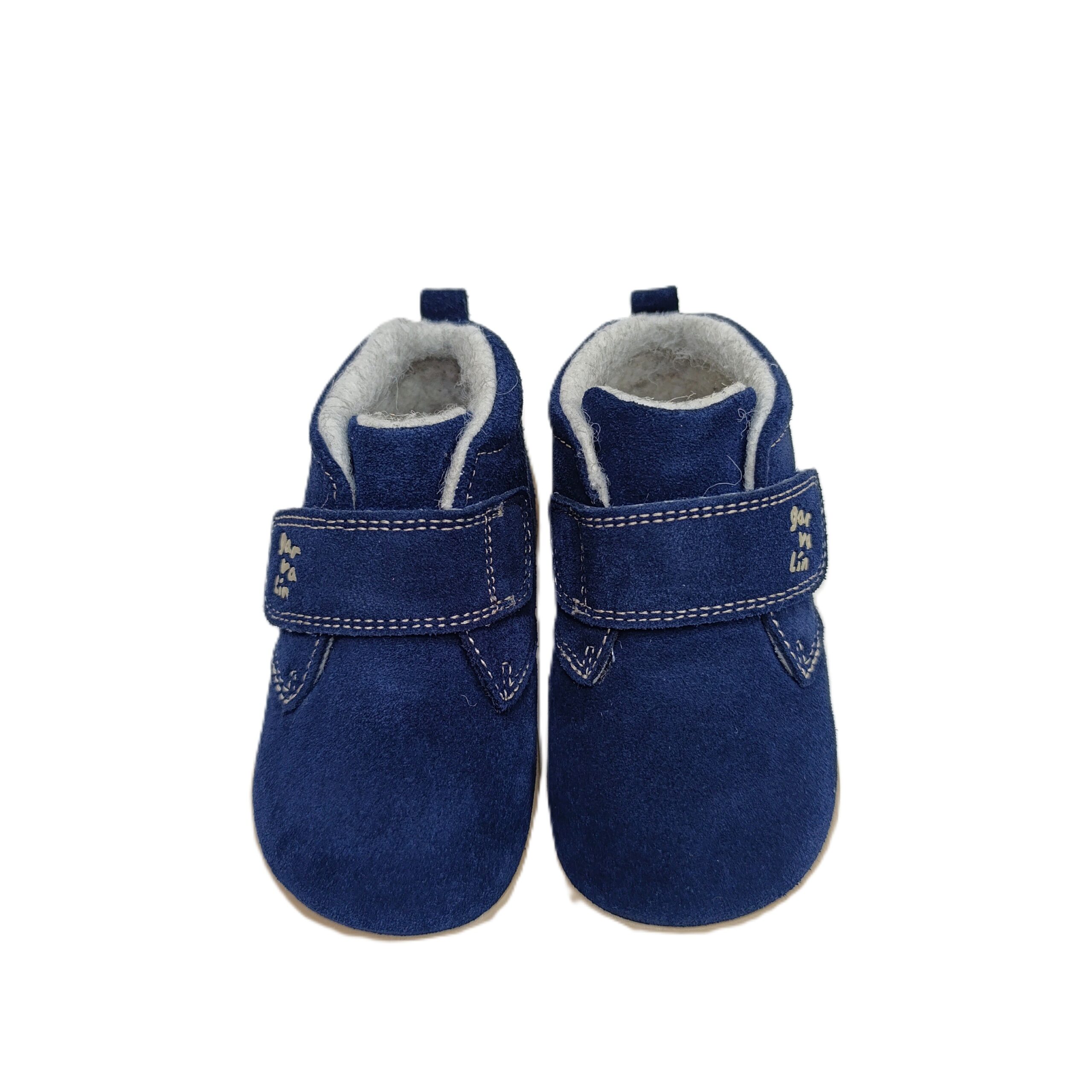 Botita bebé barefoot Garvalín Azul 261306