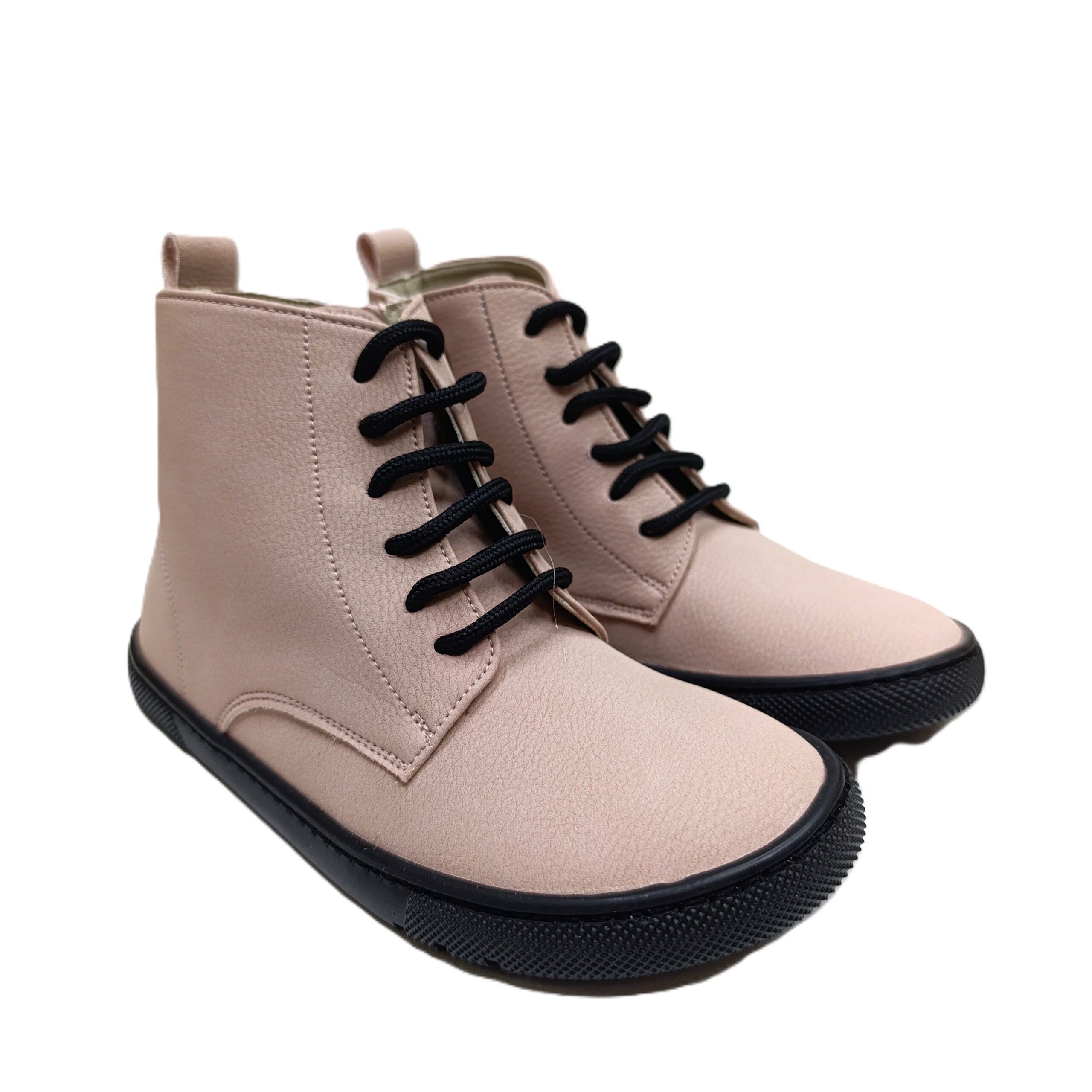 Bota barefoot militar Pepa Ribera rosa Rep92