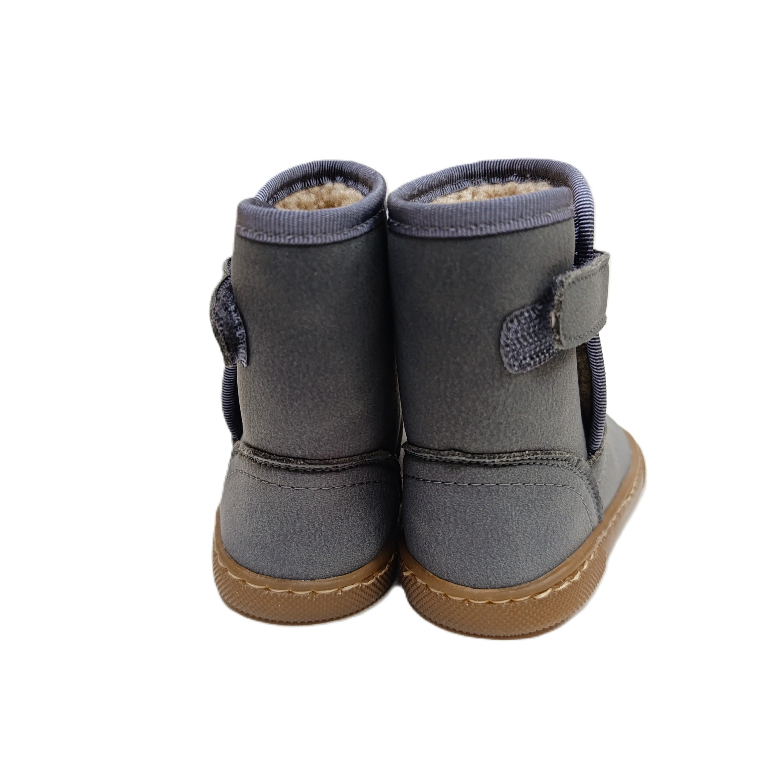 Bota barefoot primeros pasos Pepa Ribera Rep10 Gris