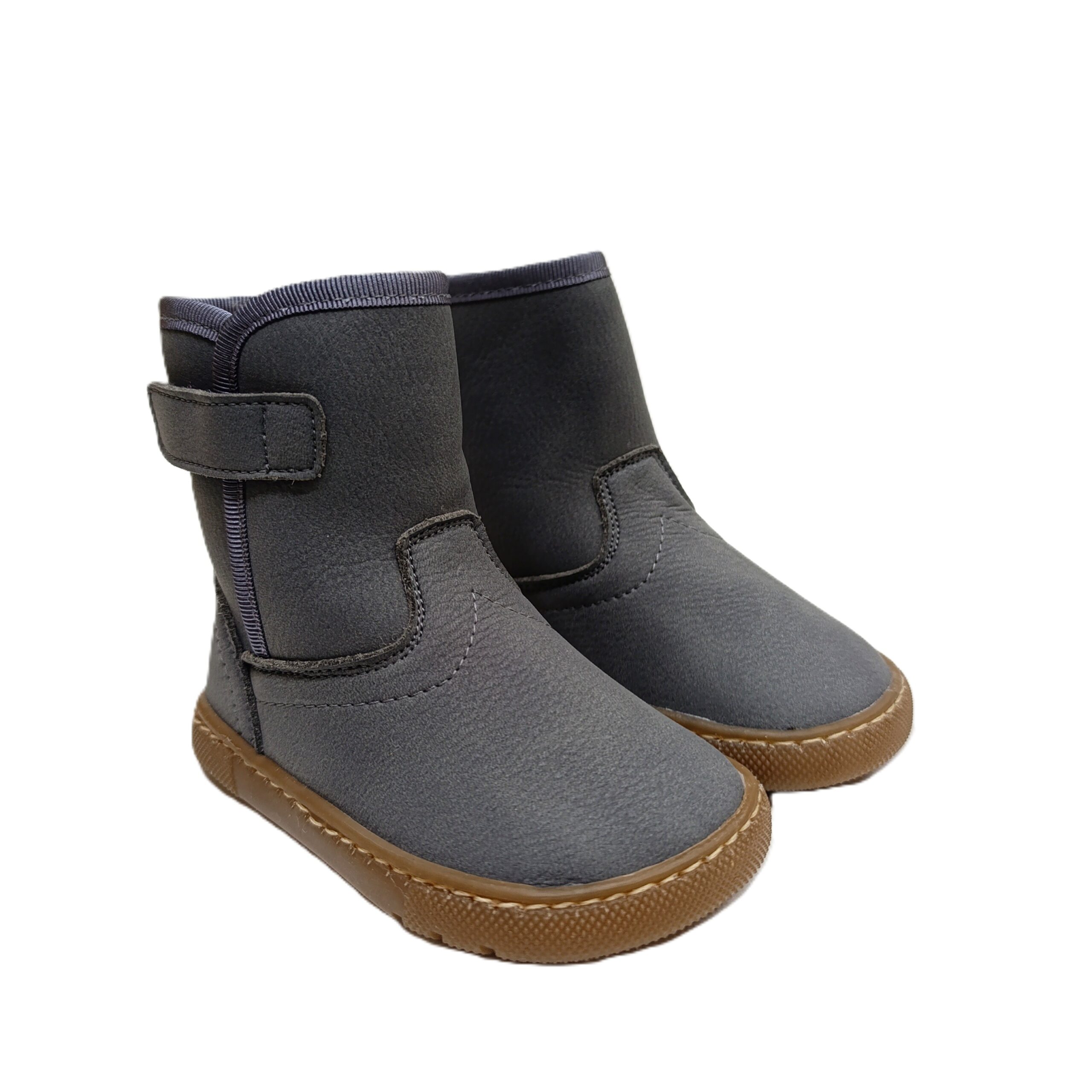 Bota barefoot primeros pasos Pepa Ribera Rep10 Gris