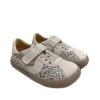Deportivo barefoot casual niña flexibles de vulladi beige/leopardo